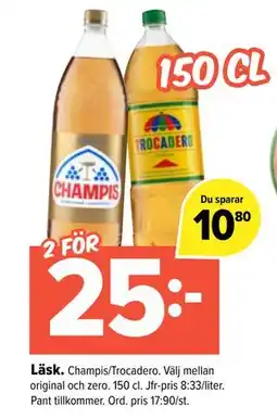 Coop Extra Läsk, SEK 25 erbjuda