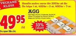 ICA Kvantum Agg erbjuda