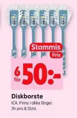ICA Kvantum ICA Diskborste erbjuda