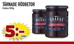 Din Mat KRAKUS Tärnade rödbetor erbjuda