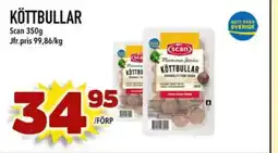 Din Mat SCAN Köttbullar erbjuda
