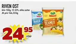 Din Mat ARLA Riven ost erbjuda