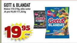 Din Mat MALACO Gott & blandat erbjuda