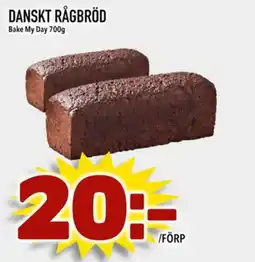 Din Mat Danskt rågbröd erbjuda