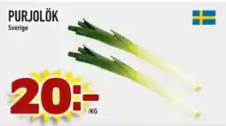 Din Mat Purjolök erbjuda