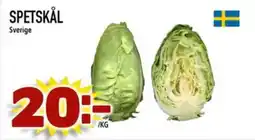 Din Mat Spetskål erbjuda