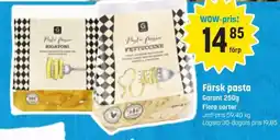 Eurocash GARANT Färsk pasta erbjuda