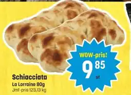 Eurocash Schiacciata erbjuda
