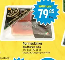 Eurocash Parmaskinka erbjuda