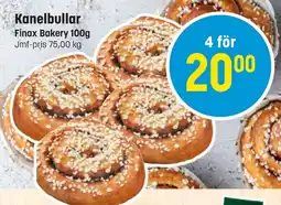 Eurocash Kanelbullar Finax Bakery erbjuda
