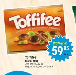 Eurocash TOFFIFEE erbjuda