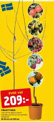 Jem&Fix Fruktträd erbjuda