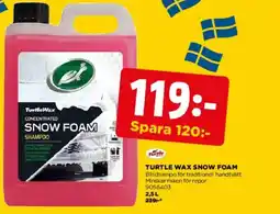 Jem&Fix Turtle wax snow foam erbjuda