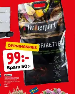 Jem&Fix Grillbriketter erbjuda