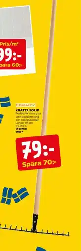 Jem&Fix Kratta solid erbjuda