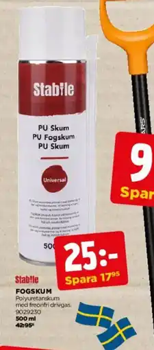 Jem&Fix STABILE Fogskum erbjuda