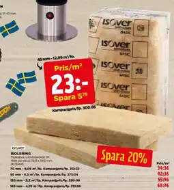 Jem&Fix ISOVER Isolering erbjuda
