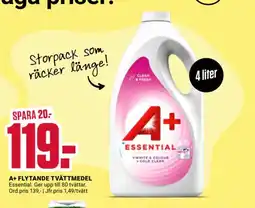 ÖoB A+Flytande tvättmedel erbjuda
