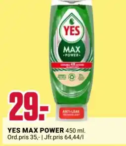 ÖoB YES Max power erbjuda