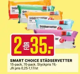 ÖoB Smart choice städservetter erbjuda