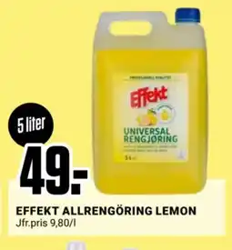 ÖoB EFFEKT Allrengöring lemon erbjuda