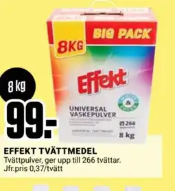 ÖoB EFFEKT Tvättmedel erbjuda