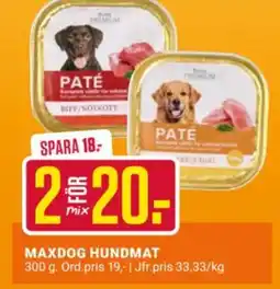 ÖoB MAXDOG Hundmat erbjuda