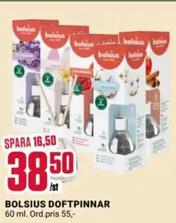 ÖoB Bolsius doftpinnar erbjuda
