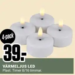 ÖoB Värmeljus led erbjuda