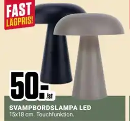 ÖoB Svampbordslampa led erbjuda