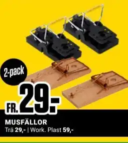 ÖoB Musfällor erbjuda