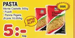 Nya Pulsen Monte Castello Pasta erbjuda