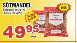 Nya Pulsen ELDORADO Sötmandel erbjuda