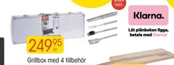 EKO Grillbox med 4 tillbehör erbjuda