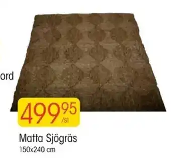 Matta Sjögräs 150x240cm