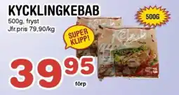 Nya Pulsen Kycklingkebab erbjuda