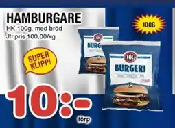 Nya Pulsen HK Hamburgare erbjuda