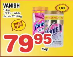 Nya Pulsen Vanish erbjuda