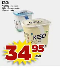 Nya Pulsen Arla Keso erbjuda