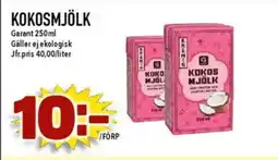Nya Pulsen Garant Kokosmjölk erbjuda