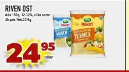 Nya Pulsen Arla Riven ost erbjuda