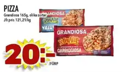 Nya Pulsen GRANDIOSA Pizza erbjuda
