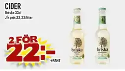 Nya Pulsen Briska Cider erbjuda