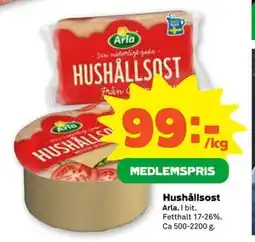Stora Coop Hushållsost, Medlemspris erbjuda