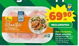 Stora Coop Färsk minutfilé, Medlemspris erbjuda