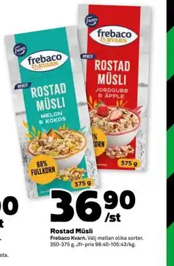 Stora Coop Rostad Müsli, SEK 36.9 erbjuda