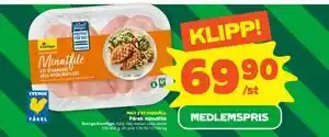 Stora Coop Färsk minutfilé, Medlemspris erbjuda