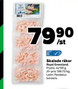 Stora Coop Skalade räkor, SEK 79.9 erbjuda
