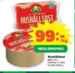 Coop ARLA Hushållsost erbjuda