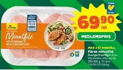 Coop Kronfågel Färsk minutfilé erbjuda